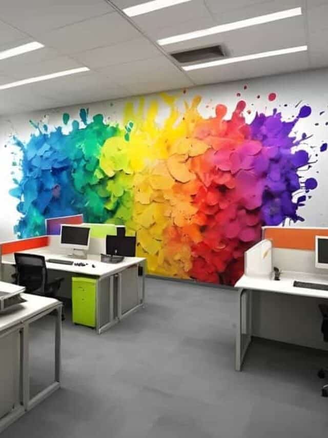 5 Stunning Office Wall Designs Ideas