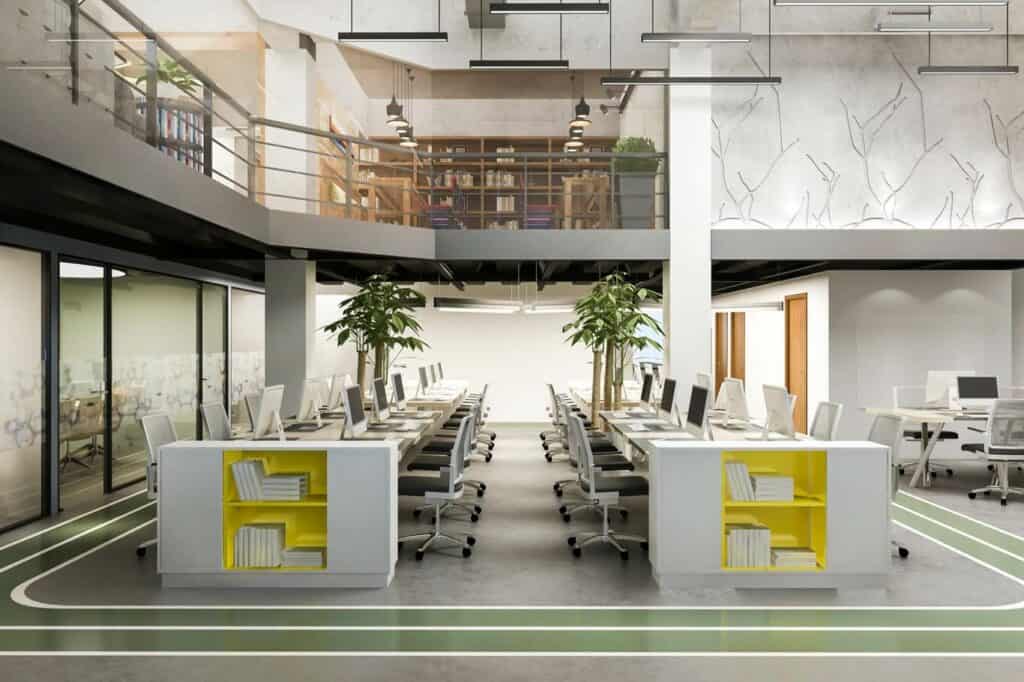 Futuristic Modern office design