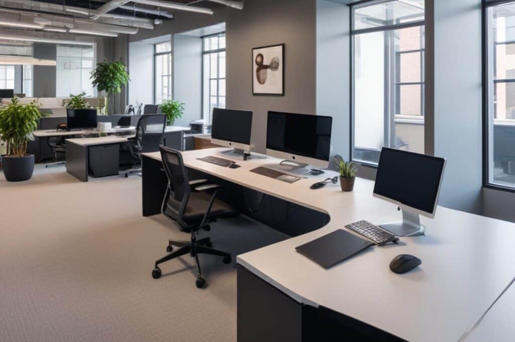 flexible office workspace design