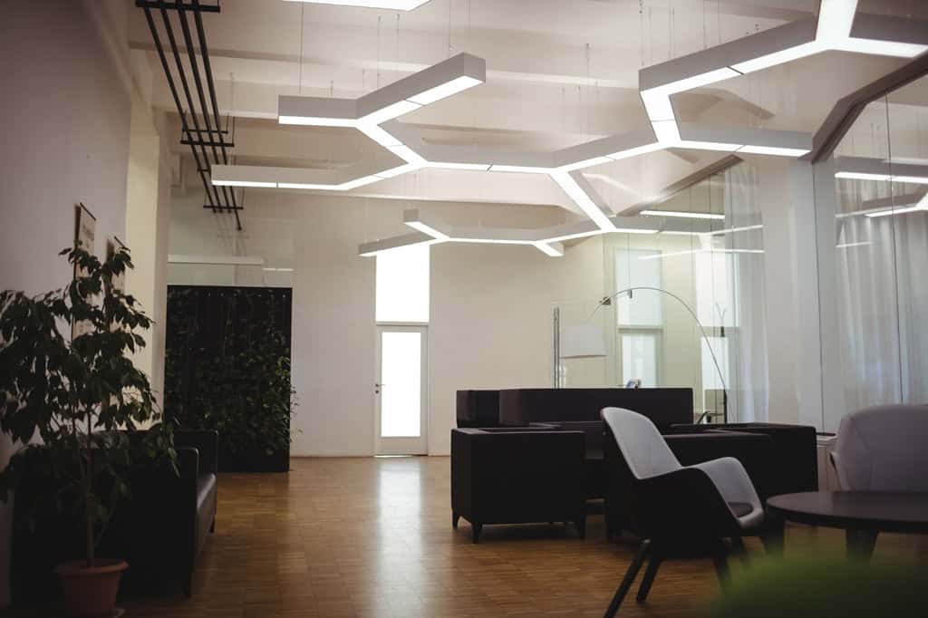 modern office Gypsum False Ceiling